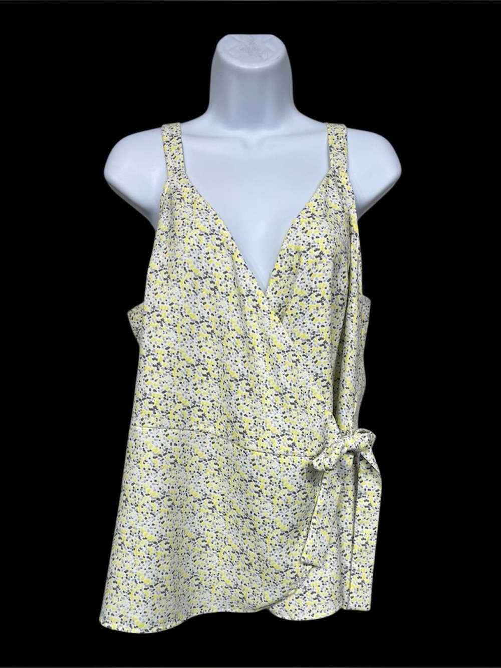 Banana Republic wrap blouse size large